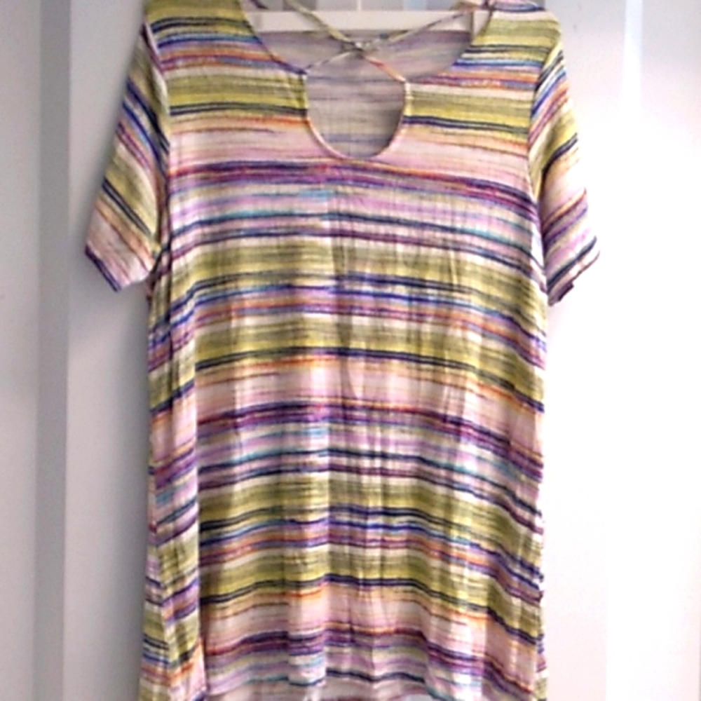 Avenue Top 18/20 multi-colored Short sleeve